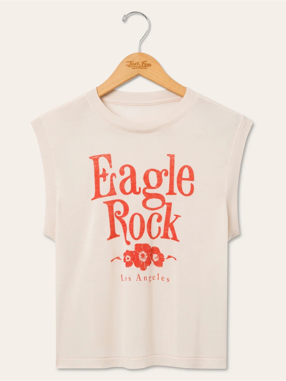 Junk Food clothing Women's Eagle Rock Vintage Tissue Tank XS NEW WITH TAGS NWT